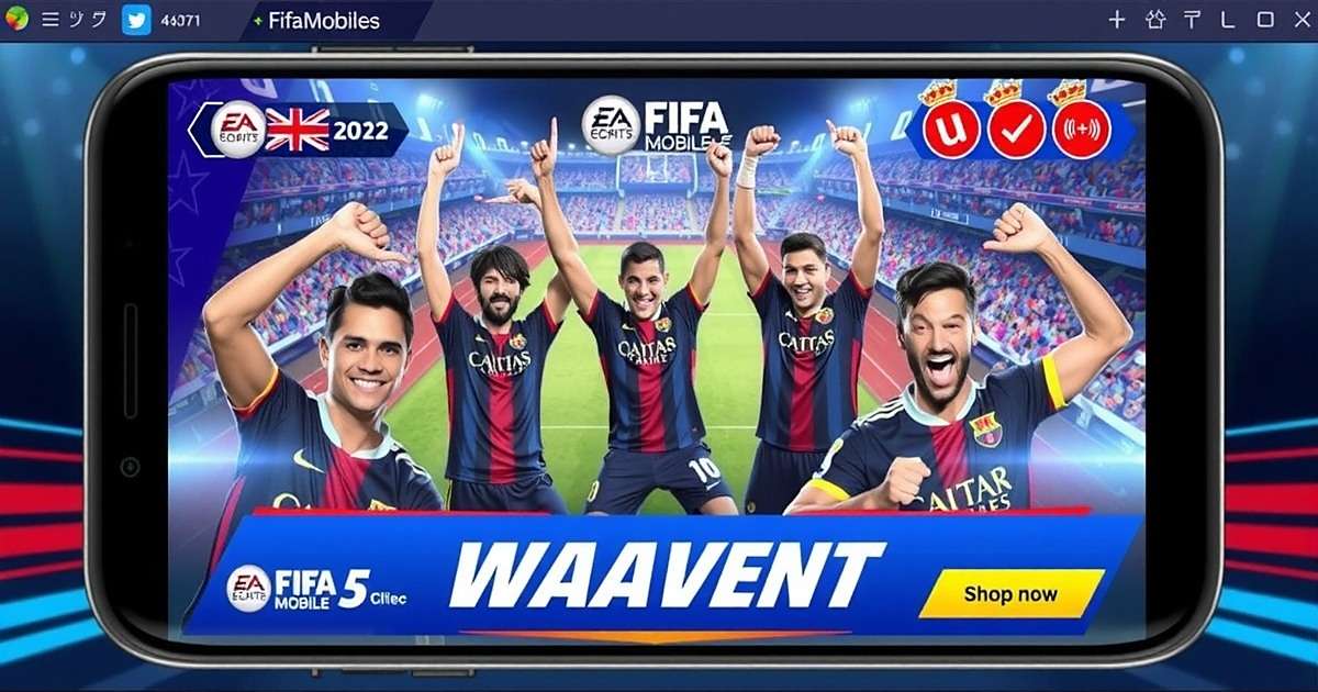 FIFA Mobile Indian Players Community celebrating a tournament win