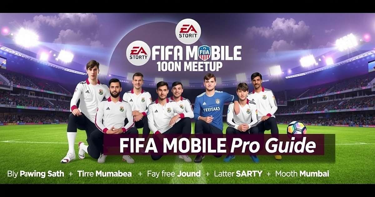 FIFA Mobile Indian Community Meetup in Mumbai with players competing